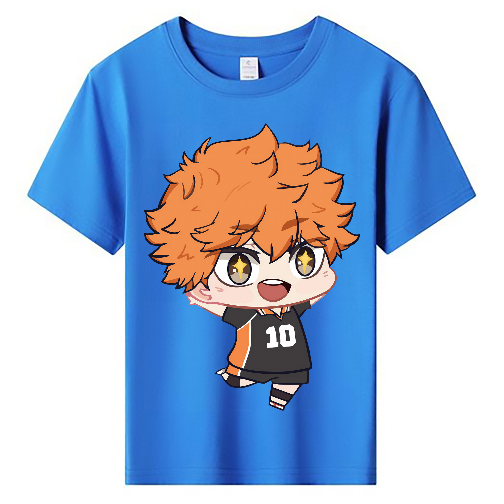 （画像用） ハイキュー!! Haikyu!! 綿100％キッズTシャツ（フロントプリント）